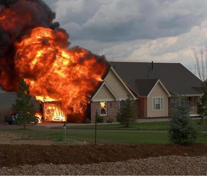 House on fire